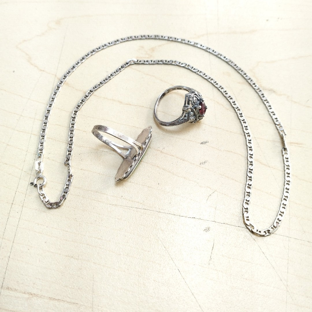ANILLITO,CADENA PLATA 11,20 GRMS (SEMINUEVO)