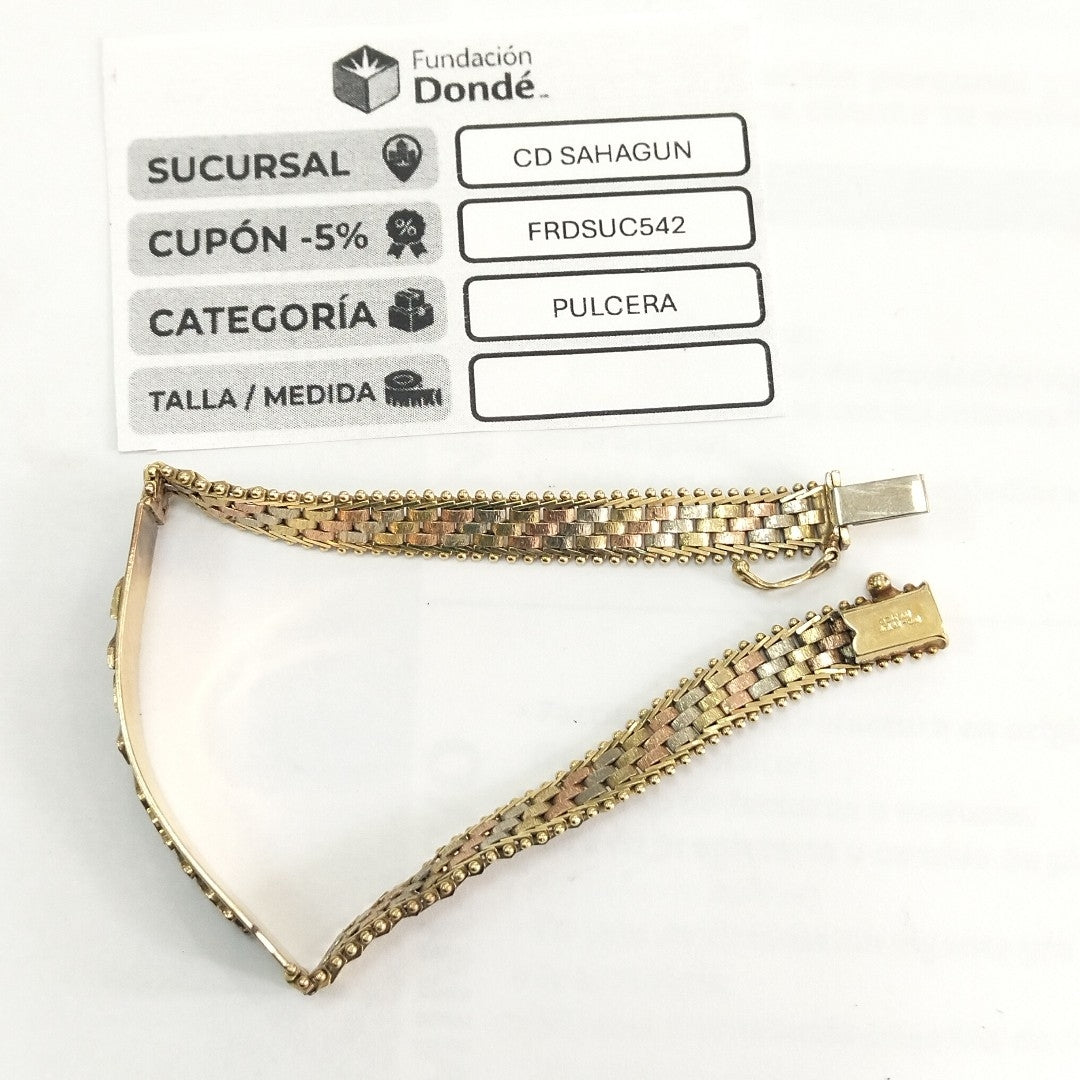 ESCLAVA ORO 10 K 13,40 GRMS (SEMINUEVO)