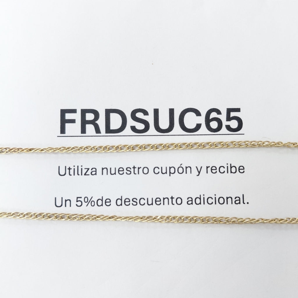 CADENA ORO 14 K 5,10 GRMS (SEMINUEVO)