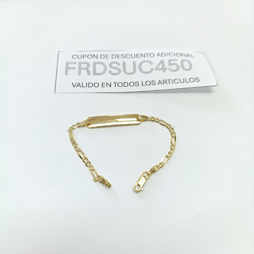ESCLAVAS NIÑO ORO 14K 2.4 (NUEVO)