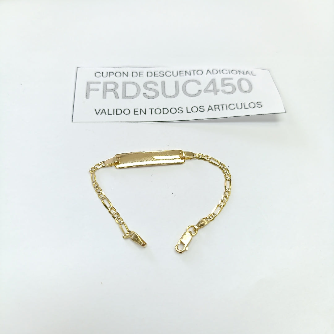 ESCLAVAS NIÑO ORO 14K 2.4 (NUEVO)