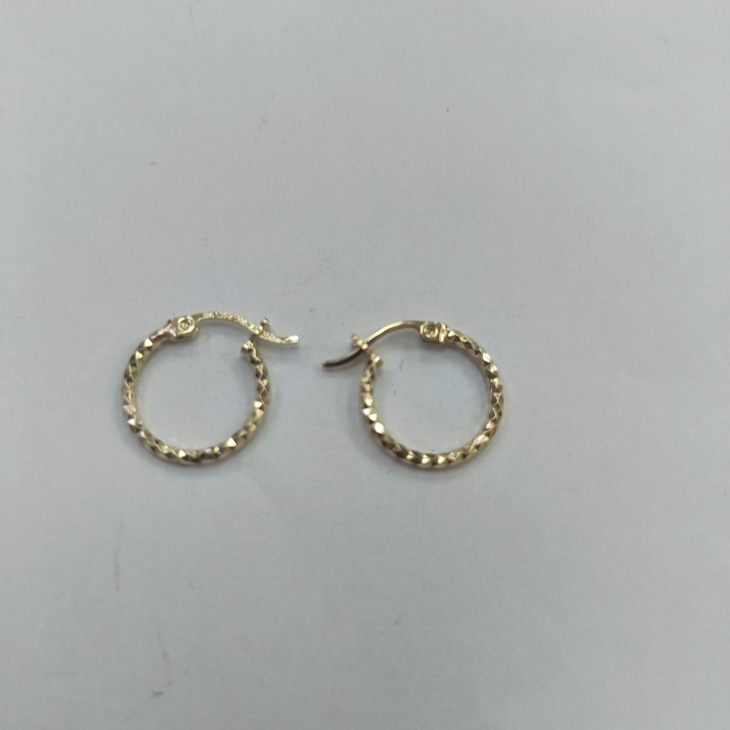 ARRACADAS PAR ORO 10 K 1 GRMS (SEMINUEVO)