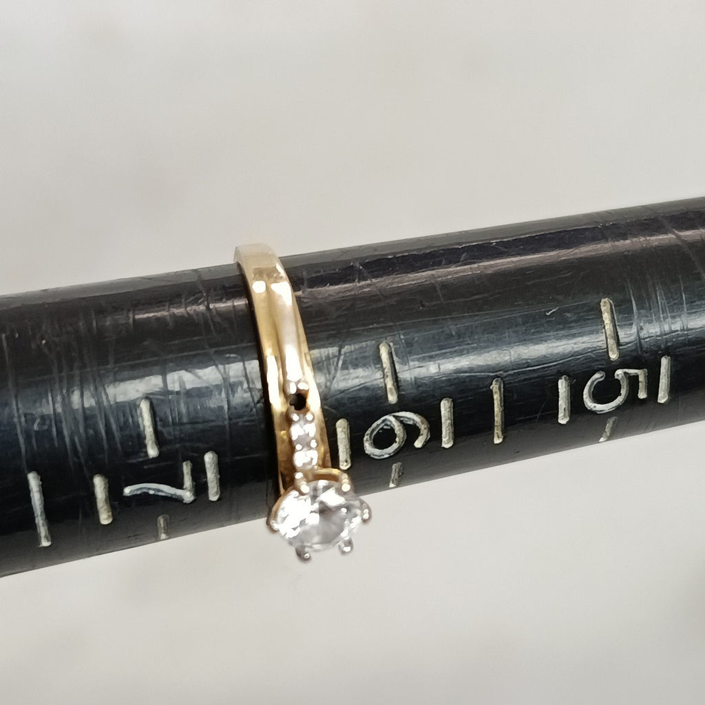 ANILLO ORO 14 K 2.3 GRMS (SEMINUEVO)