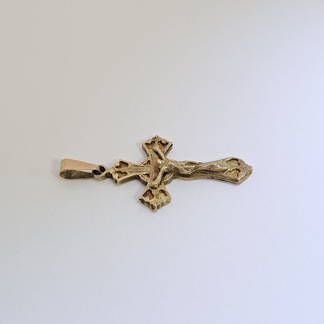 CRUCIFIJO ORO 10 K 7.1 GRMS (SEMINUEVO)