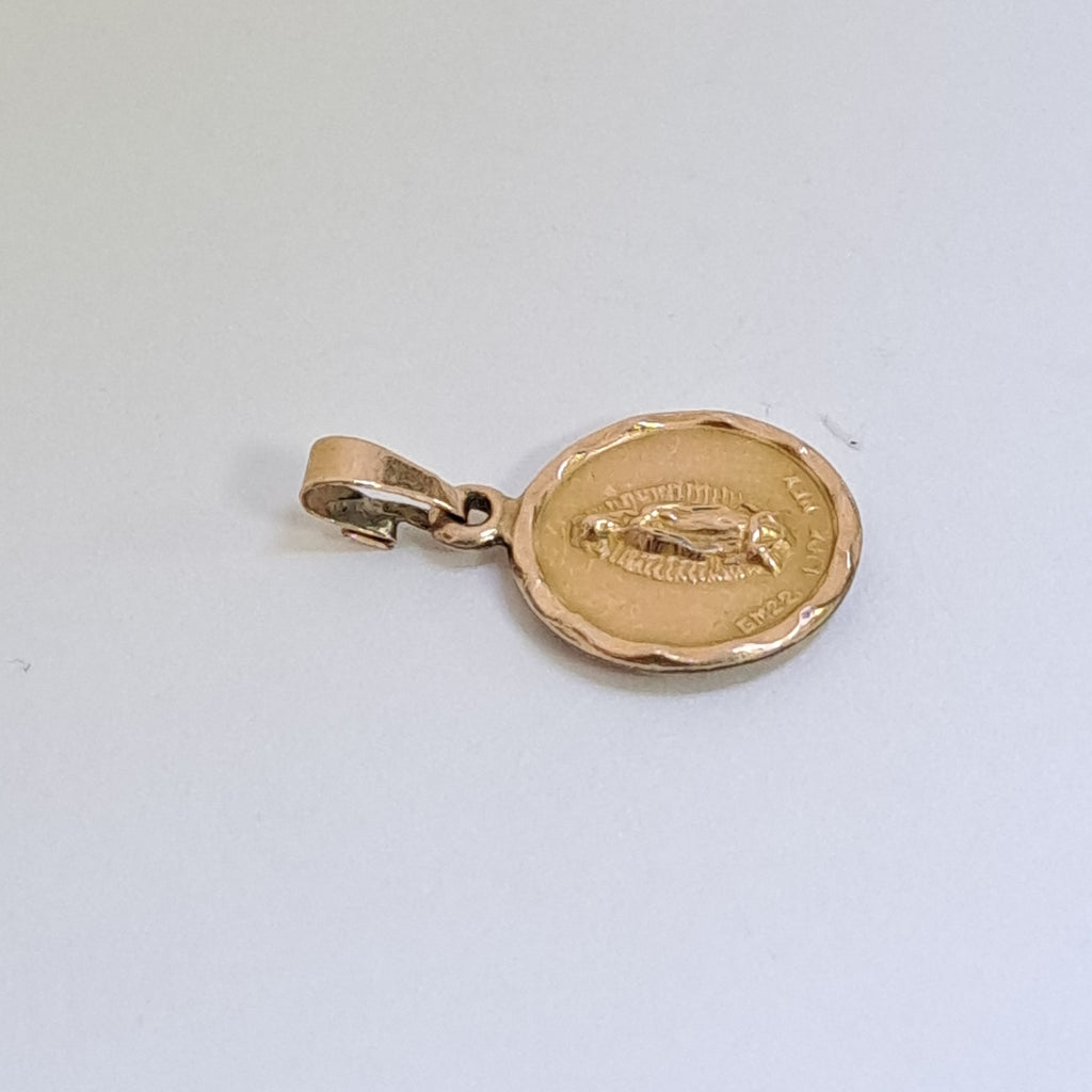 MEDALLA RELIGIOSA ORO 10 K 0.9 GRMS (SEMINUEVO)