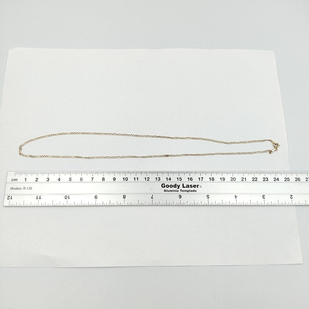 CADENA ORO,RODIADO 10 K 1,60 GRMS (SEMINUEVO)