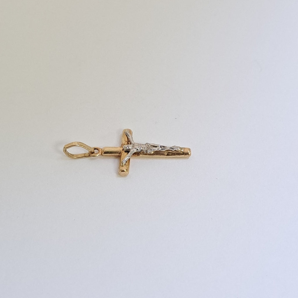 CRUCIFIJO ORO 10 K 0,50 GRMS (SEMINUEVO)