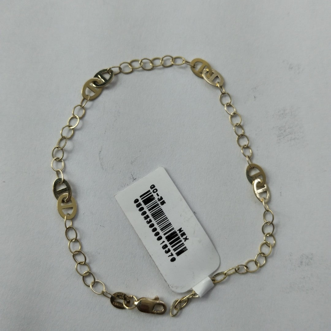 PULSERA ESPECIAL 14K 21 CM 1.8 GR (NUEVO)
