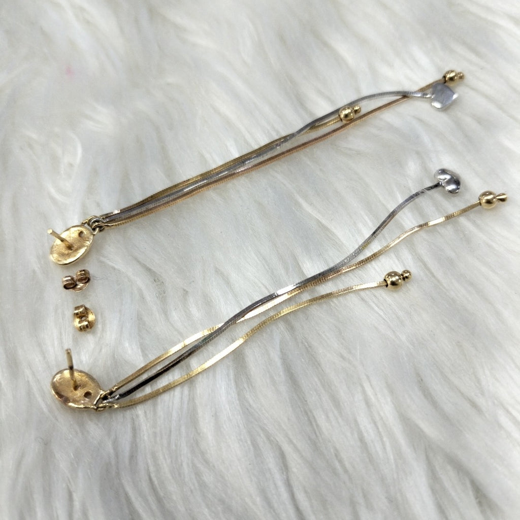 ARETES PAR ORO 14 K 5.1 GRMS (SEMINUEVO)