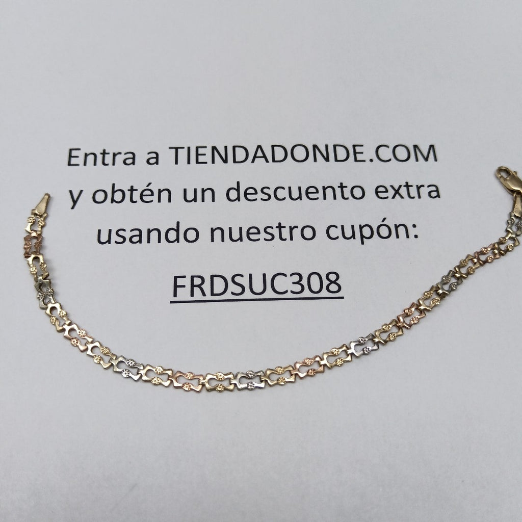 PULSERA ORO 10 K 2.6 GRMS (SEMINUEVO)