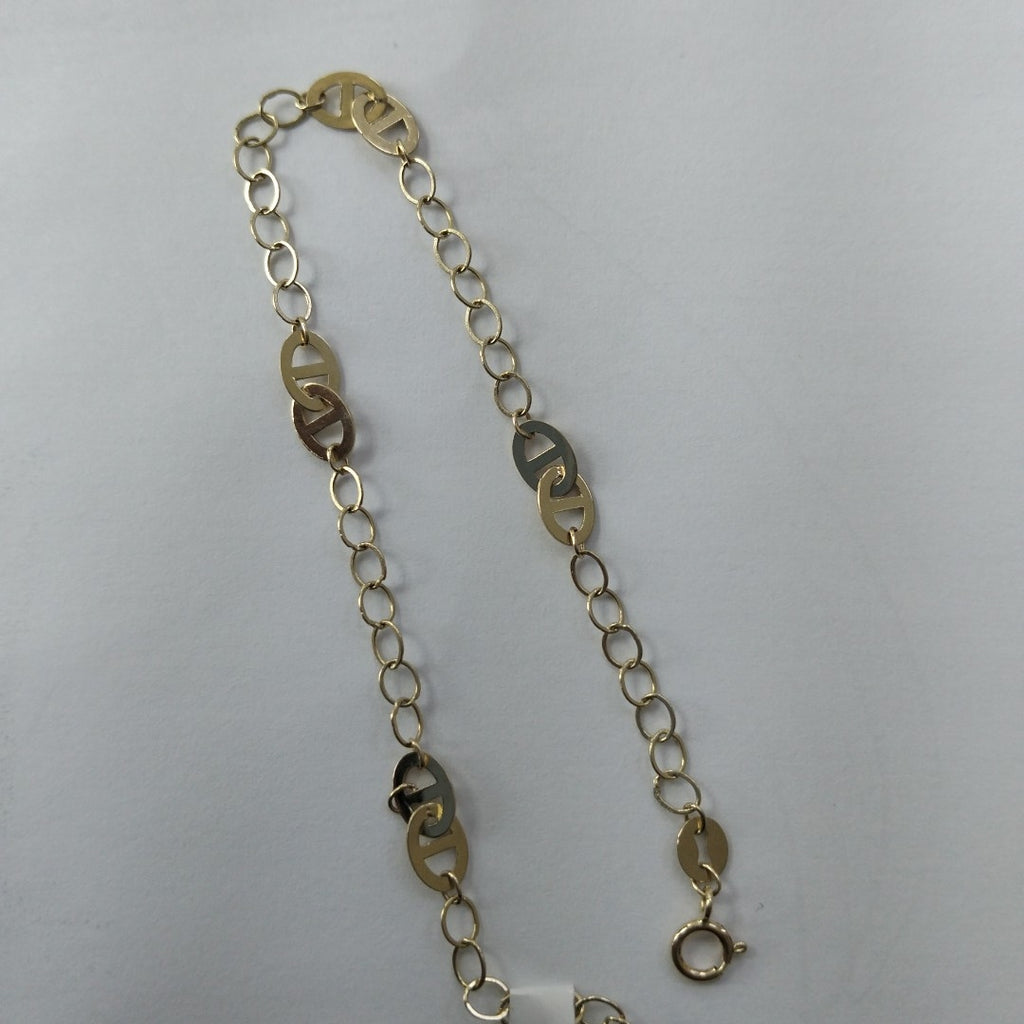 PULSERA TEJIDO ESPECIAL 14K 18 CM 1.6 GR (NUEVO)
