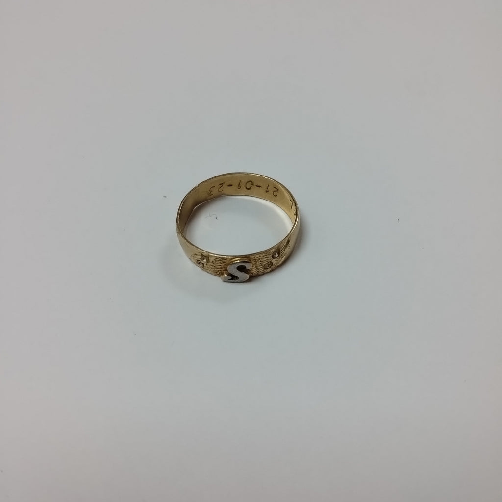 ARGOLLA ORO 10 K 1.8 GRMS (SEMINUEVO)