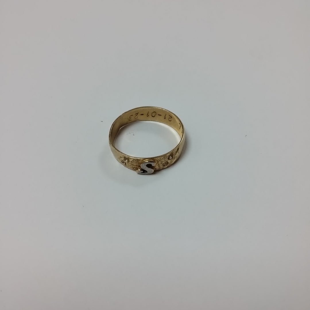ARGOLLA ORO 10 K 1.8 GRMS (SEMINUEVO)