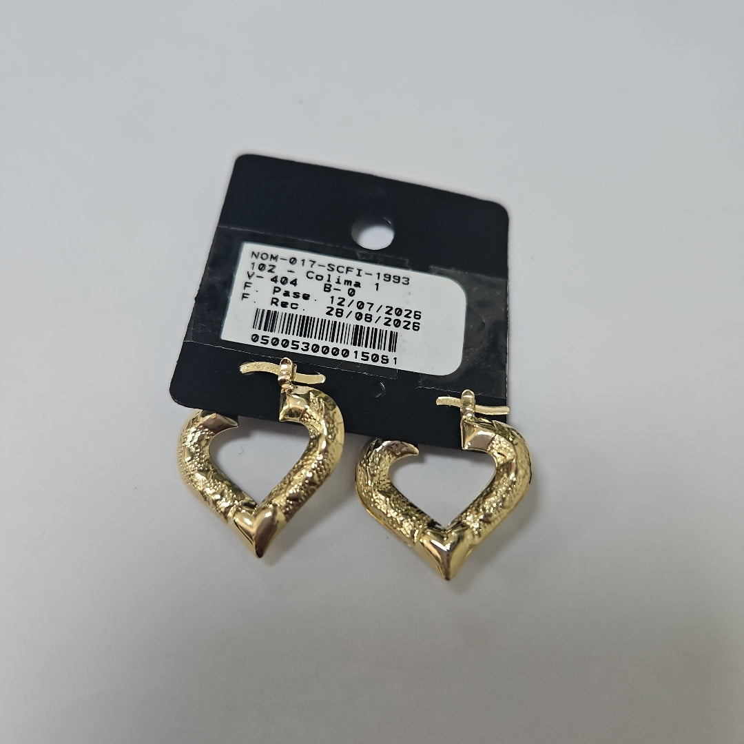 ARETES ARRACADAS 14K 1.8 GR (NUEVO)