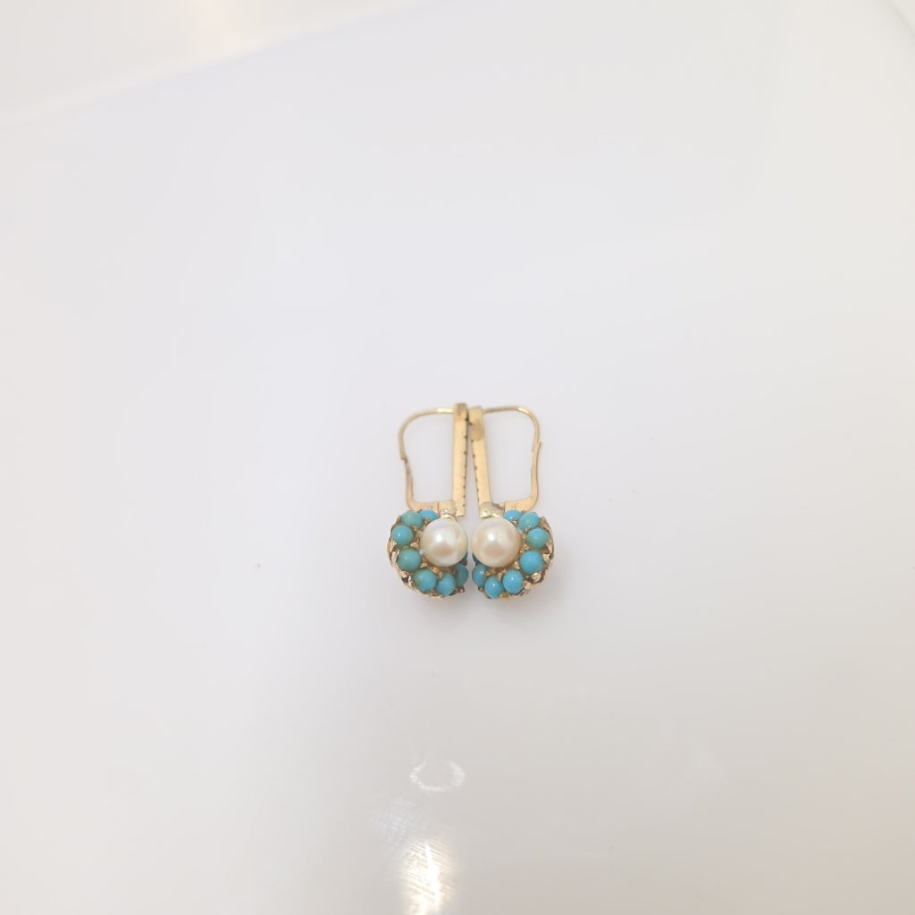 ARETES PAR ORO 10 K 5.6 GRMS (SEMINUEVO)