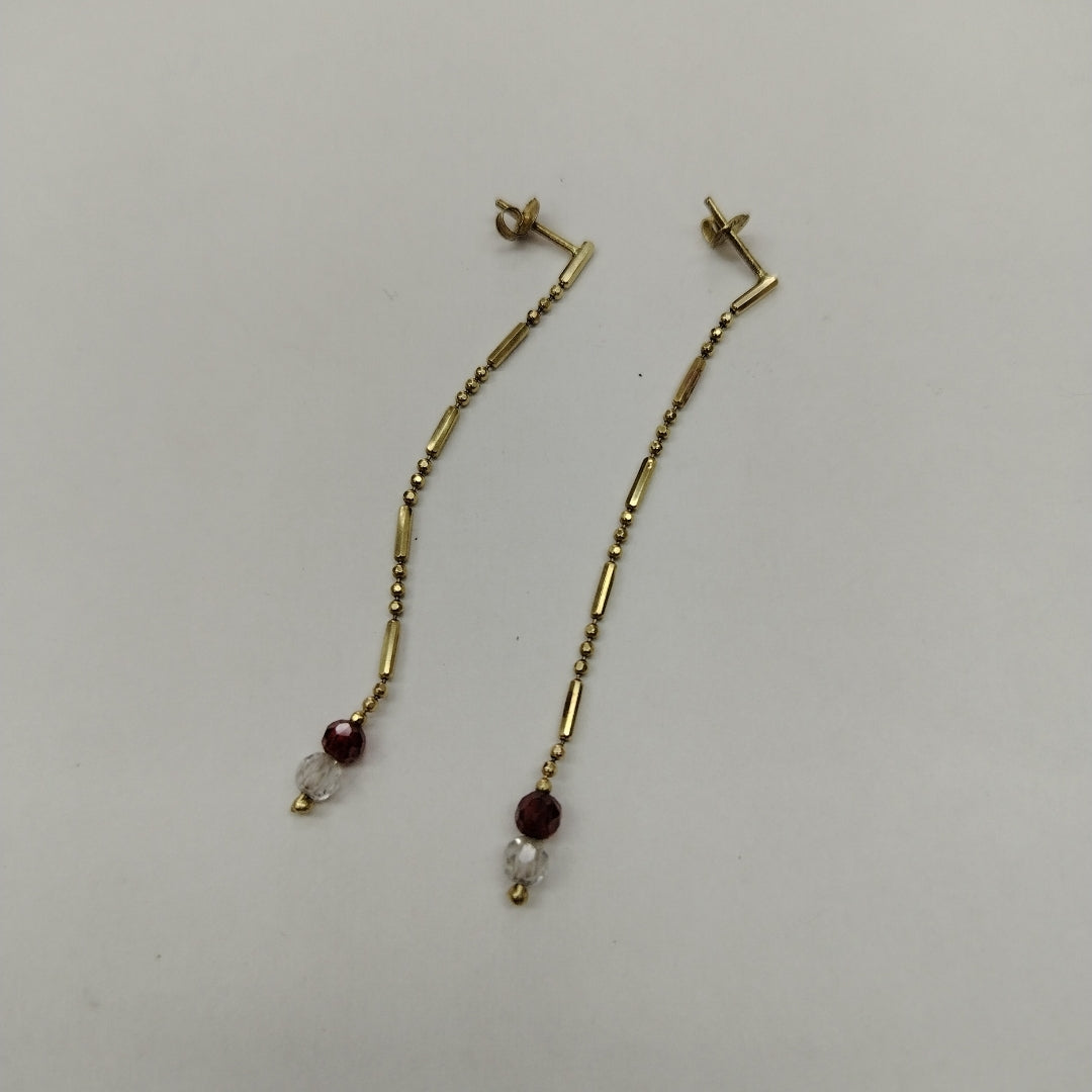 ARETES PAR ORO 10 K 1.8 GRMS (SEMINUEVO)