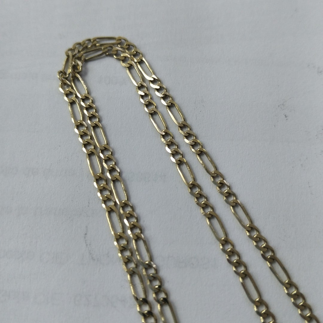 CADENA TEJIDO 3X1 14K 55 CM 5.3 GR (NUEVO)