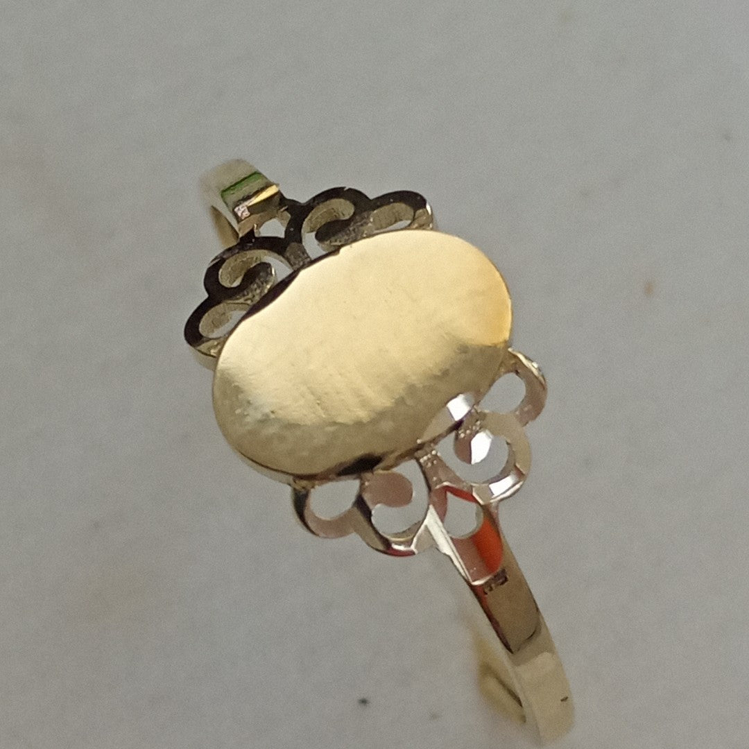 ANILLOS ANILLITO 10K TALLA 8 1 GR (NUEVO)