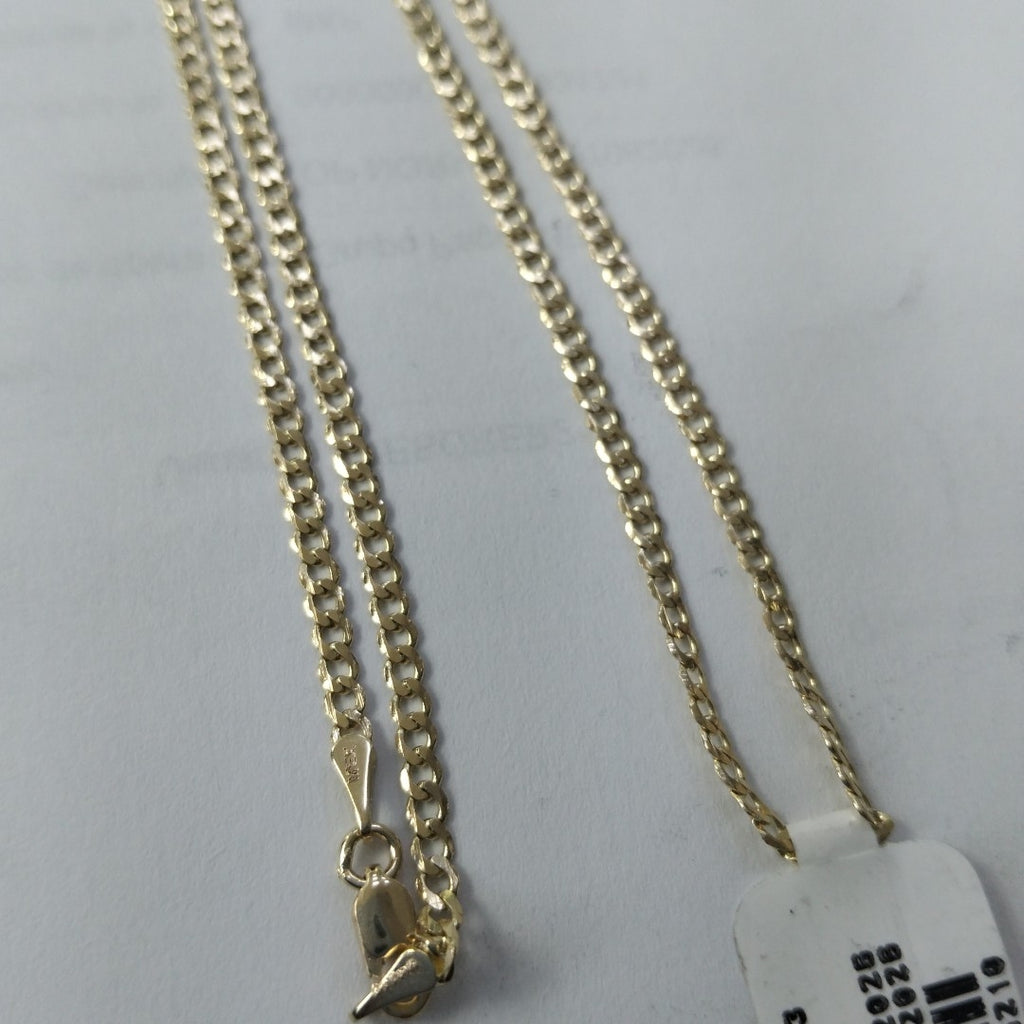 CADENA BARBADA 14K 55 CM 5 GR (NUEVO)