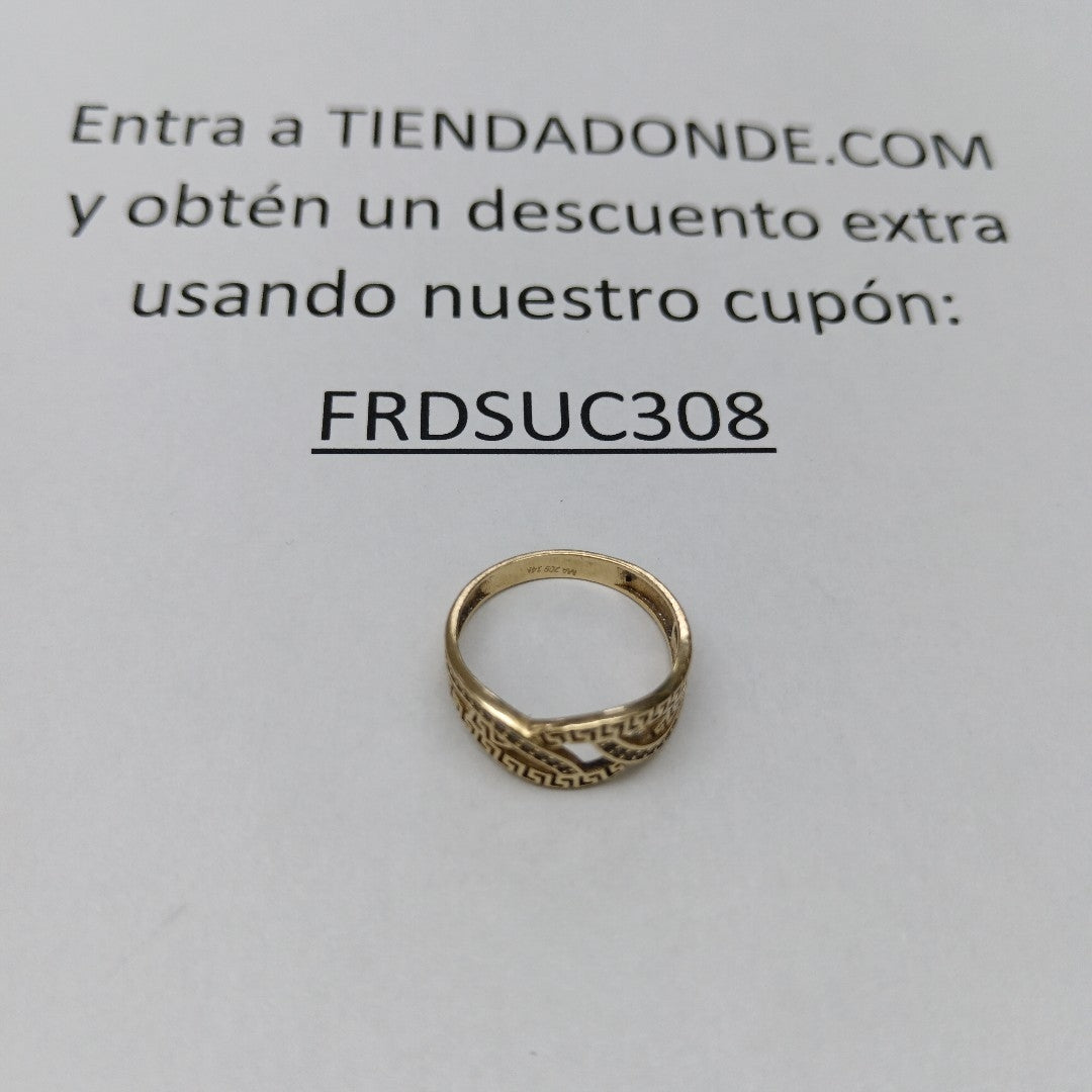 ANILLITO ORO 14 K 2 GRMS (SEMINUEVO)