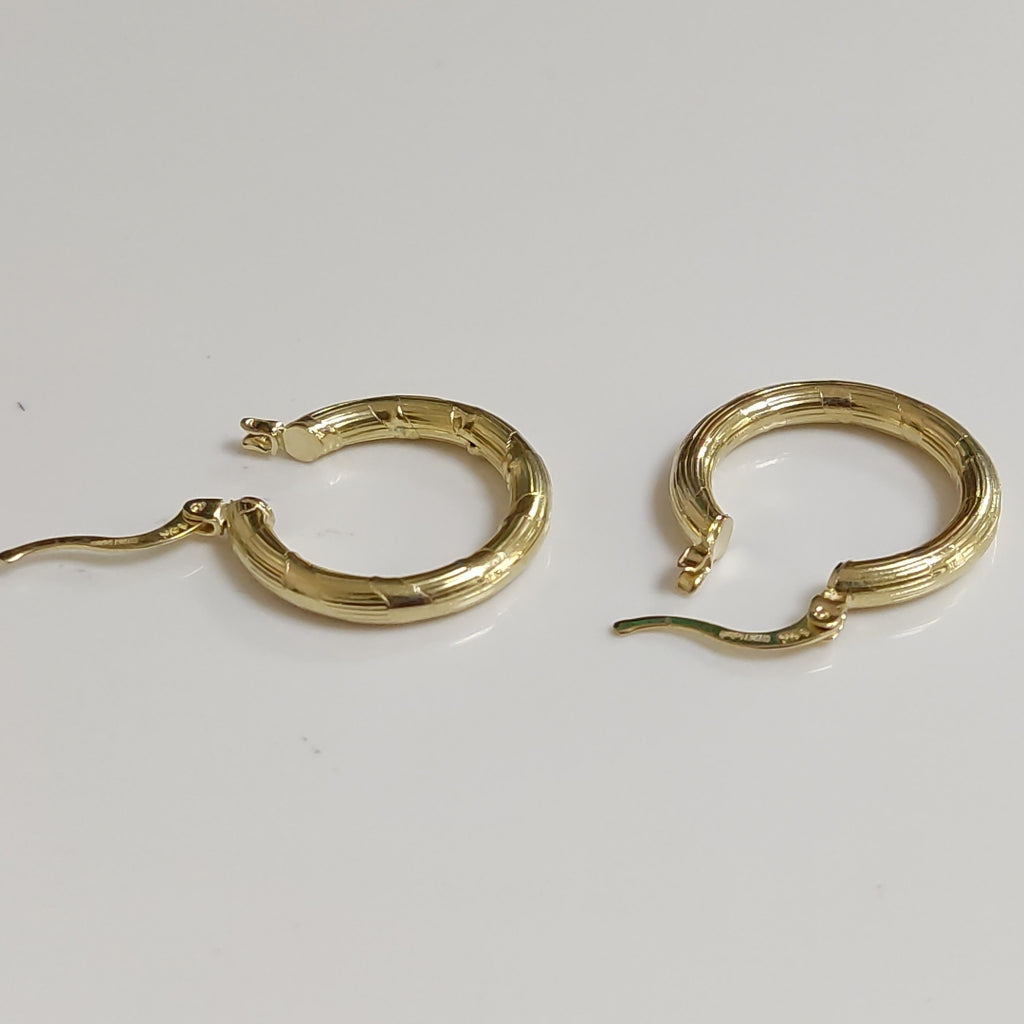 ARETES ARRACADAS 14K 2.7 GR (NUEVO)