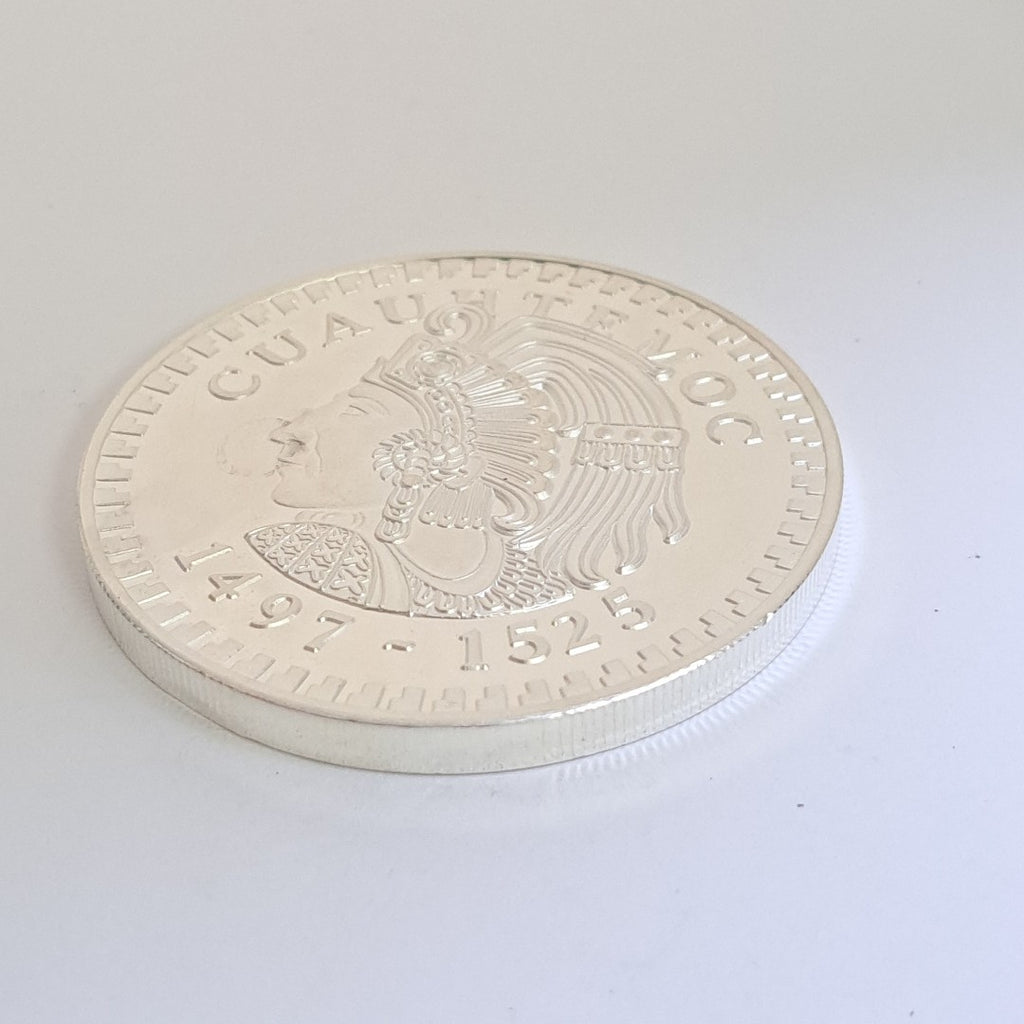 MEDALLA CONMEMORATIVA PLATA 155.7 GRMS (SEMINUEVO)