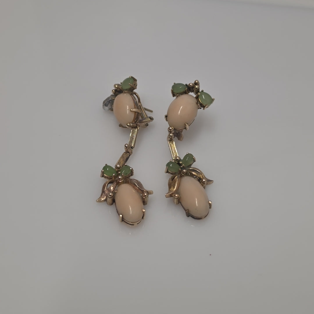 ARETES PAR ORO 8 K 6,50 GRMS (SEMINUEVO)