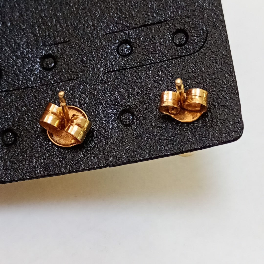 BROQUELES PAR ORO 18 K 2,30 GRMS (SEMINUEVO)