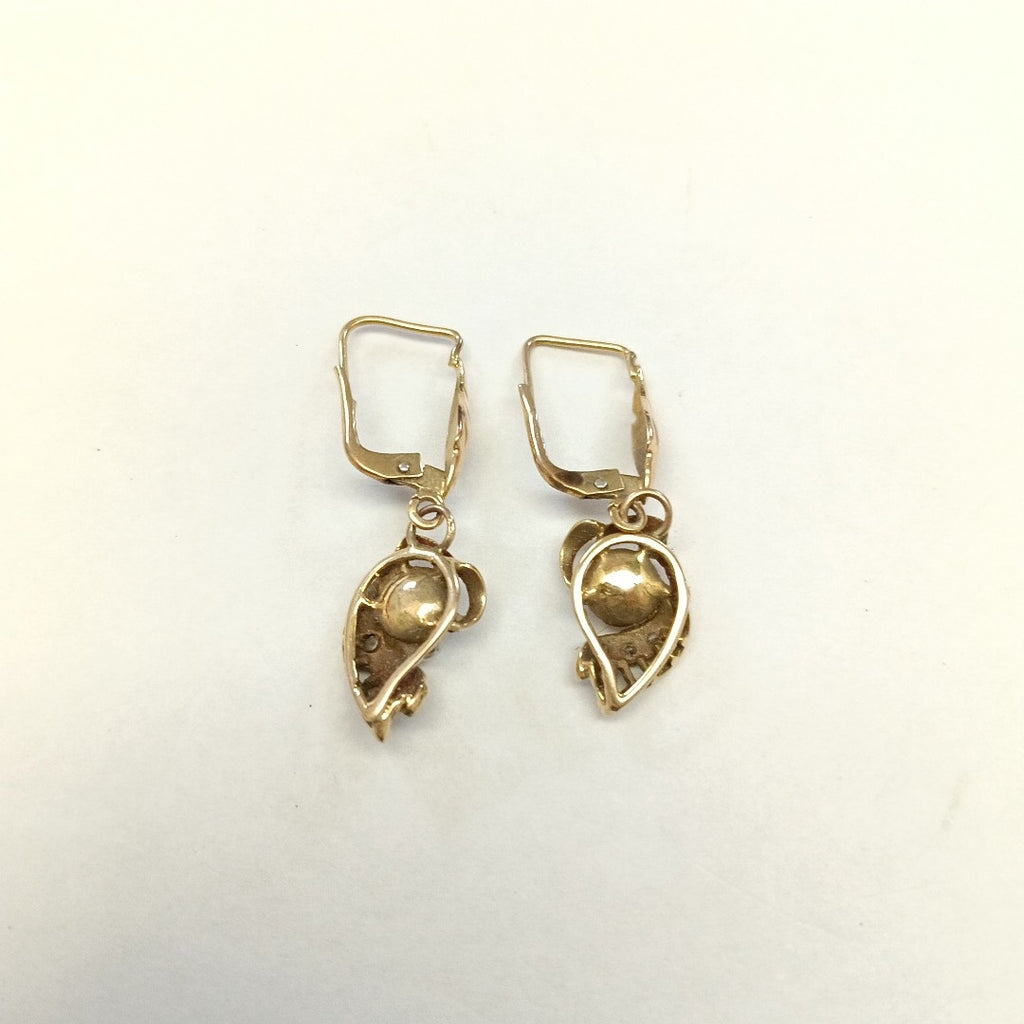 ARETES PAR ORO 10 K 3.4 GRMS (SEMINUEVO)