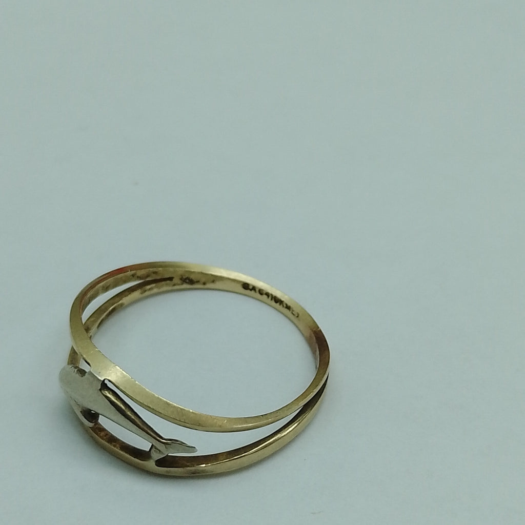 ANILLO ORO 10 K 1.7 GRMS (SEMINUEVO)