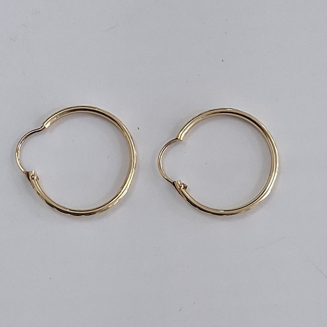 ARRACADAS PAR ORO 10 K 1.7 GRMS (SEMINUEVO)