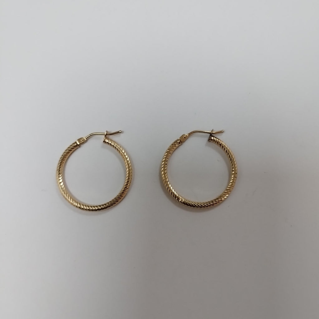 ARRACADAS PAR ORO 14 K 1.1 GRMS (SEMINUEVO)