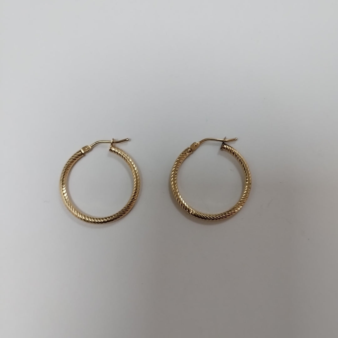 ARRACADAS PAR ORO 14 K 1.1 GRMS (SEMINUEVO)
