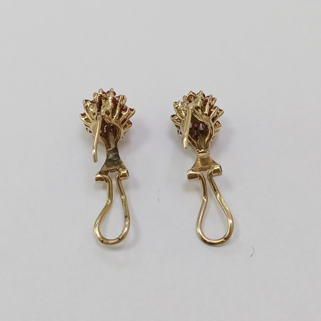 ARETES PAR ORO 8 K 6,10 GRMS (SEMINUEVO)
