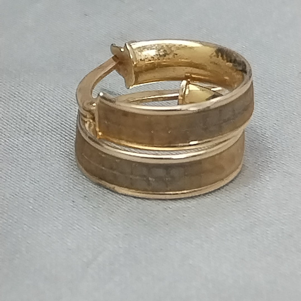 ARRACADAS PAR ORO 14 K 1.3 GRMS (SEMINUEVO)
