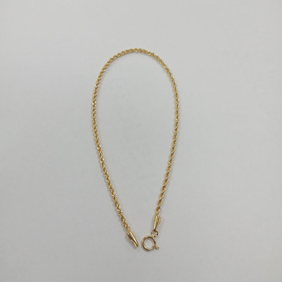 PULSERAS DAMA TORSAL ORO 14K 0.6 (NUEVO)