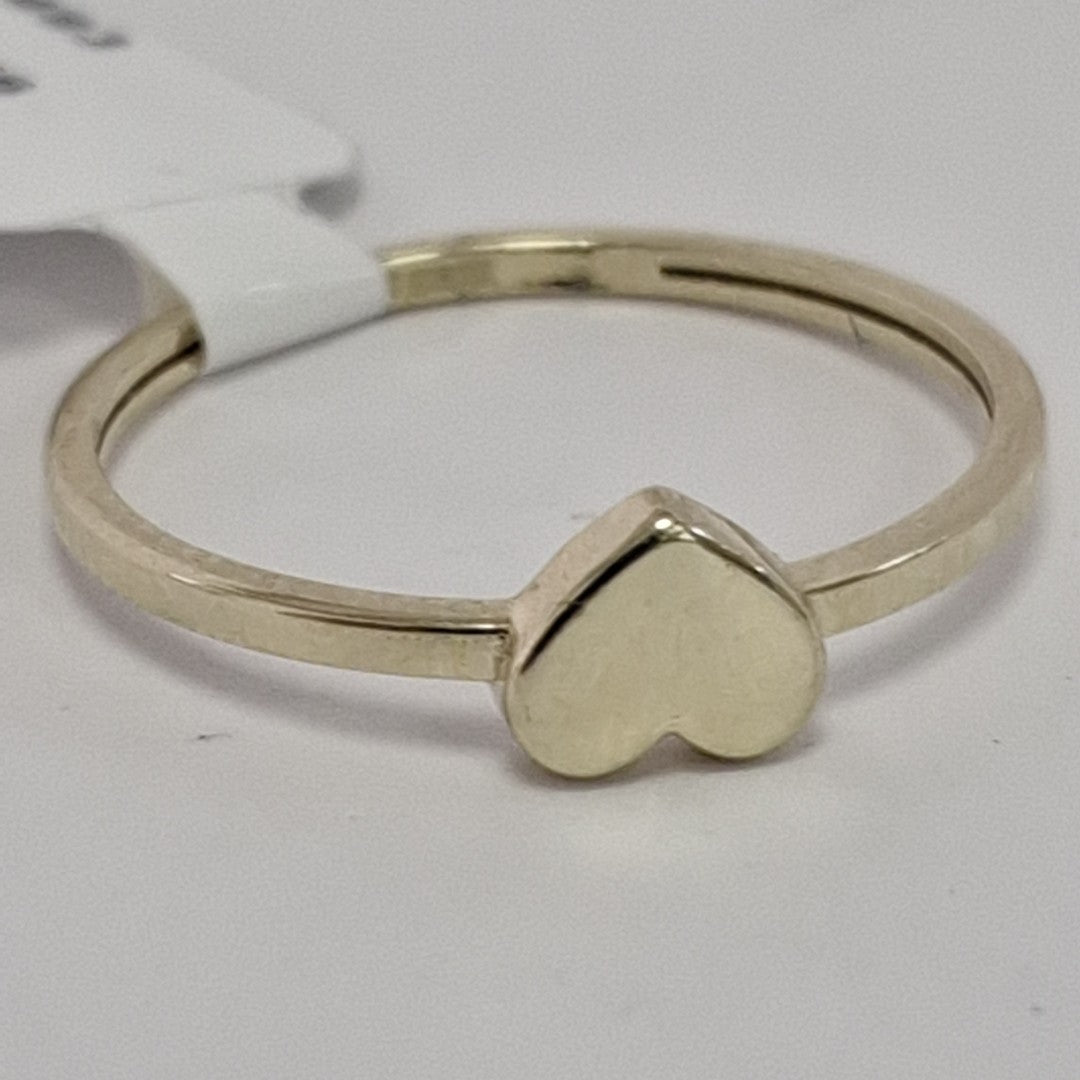 ANILLOS ANILLITO FIG CORAZON 10K TALLA 8 1.1 GR (NUEVO)