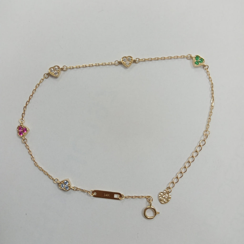 PULSERAS DAMA ORO 14K 1.9 (NUEVO)