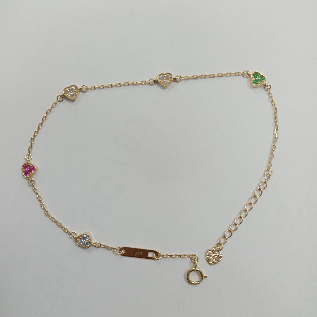 PULSERAS DAMA ORO 14K 1.9 (NUEVO)