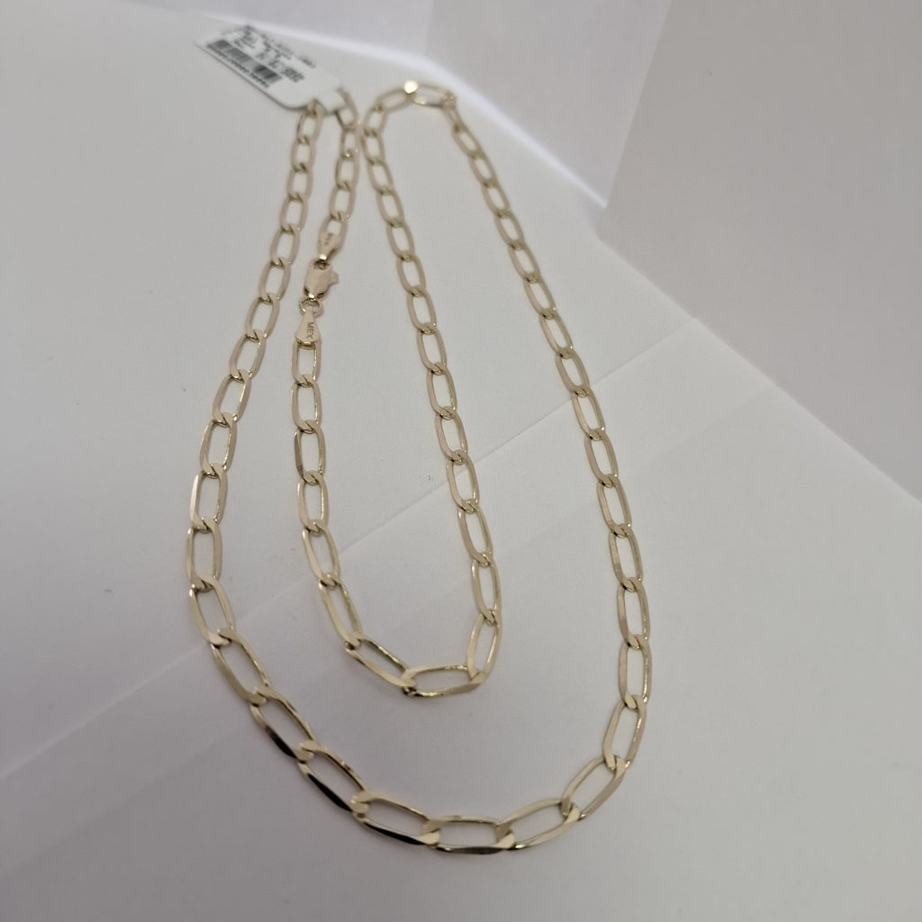 CADENA ESLABON 14K 60 CM 11.8 GR (NUEVO)