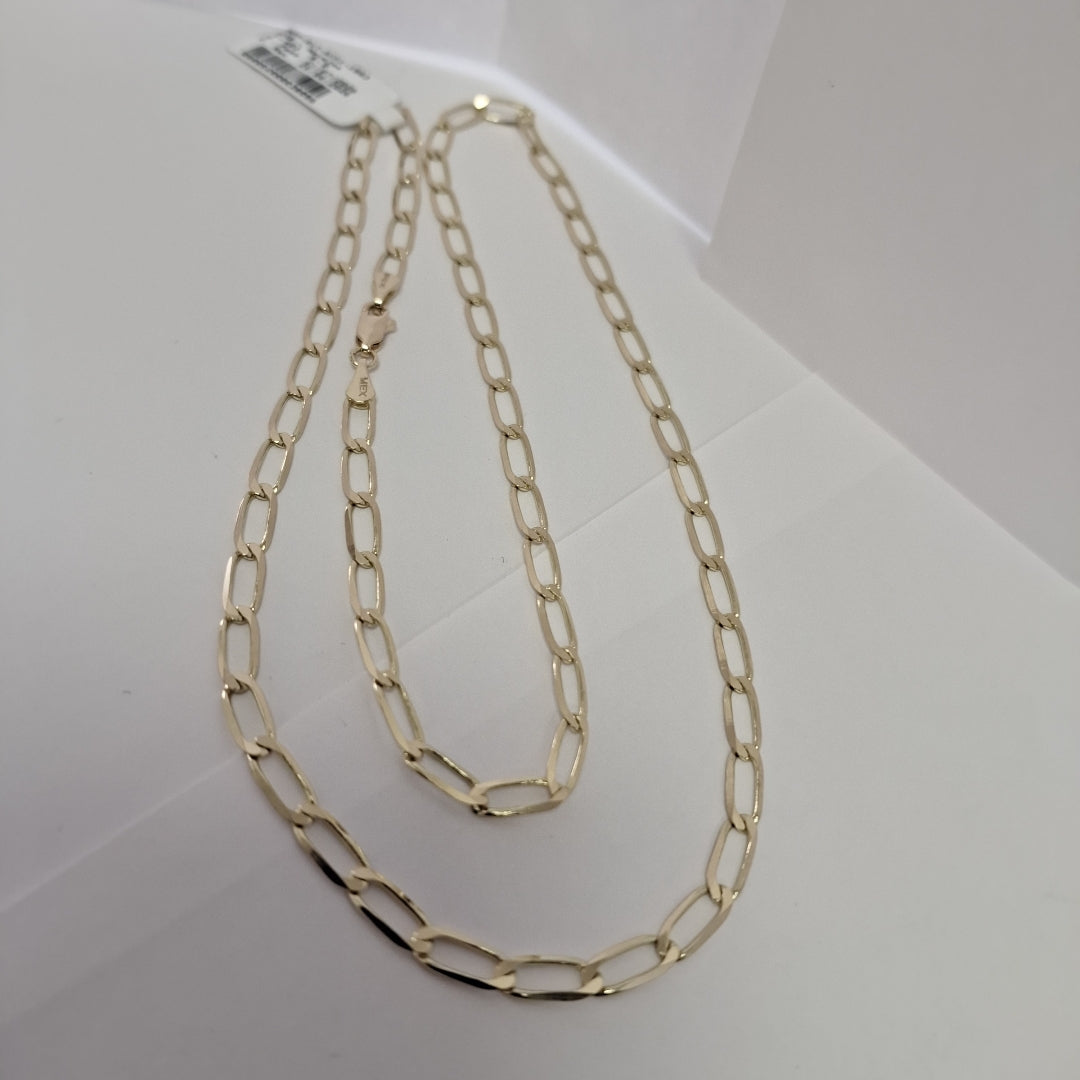 CADENA ESLABON 14K 60 CM 11.8 GR (NUEVO)