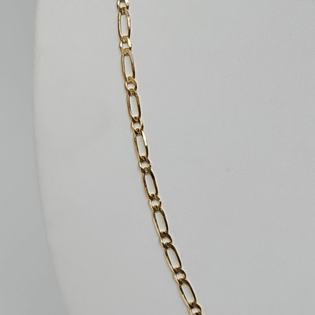 CADENAS 1X1 ORO 14K 55 CM 7.4 GR (NUEVO)