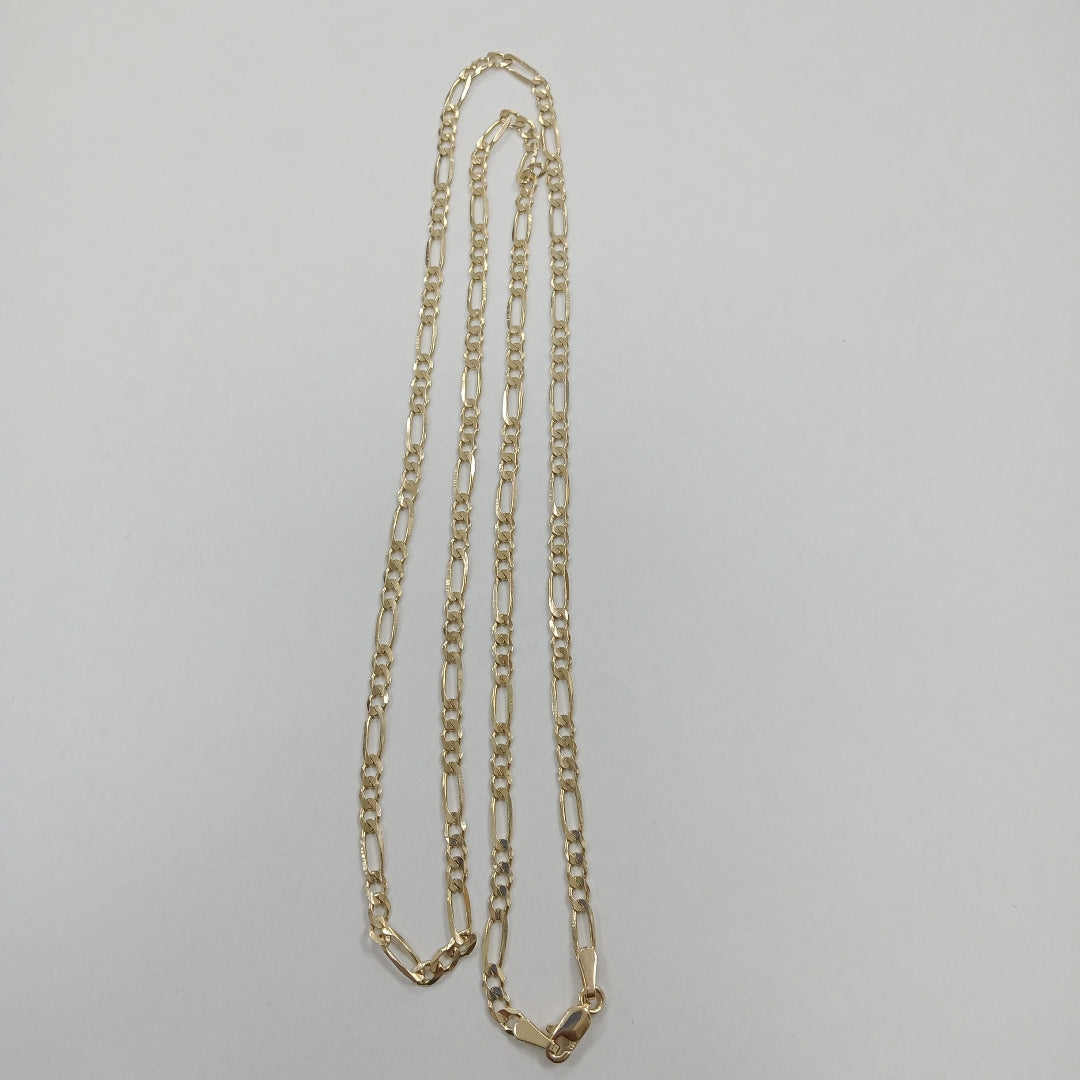 CADENAS 3X1 ORO 14K 60 CM 8 GR (NUEVO)