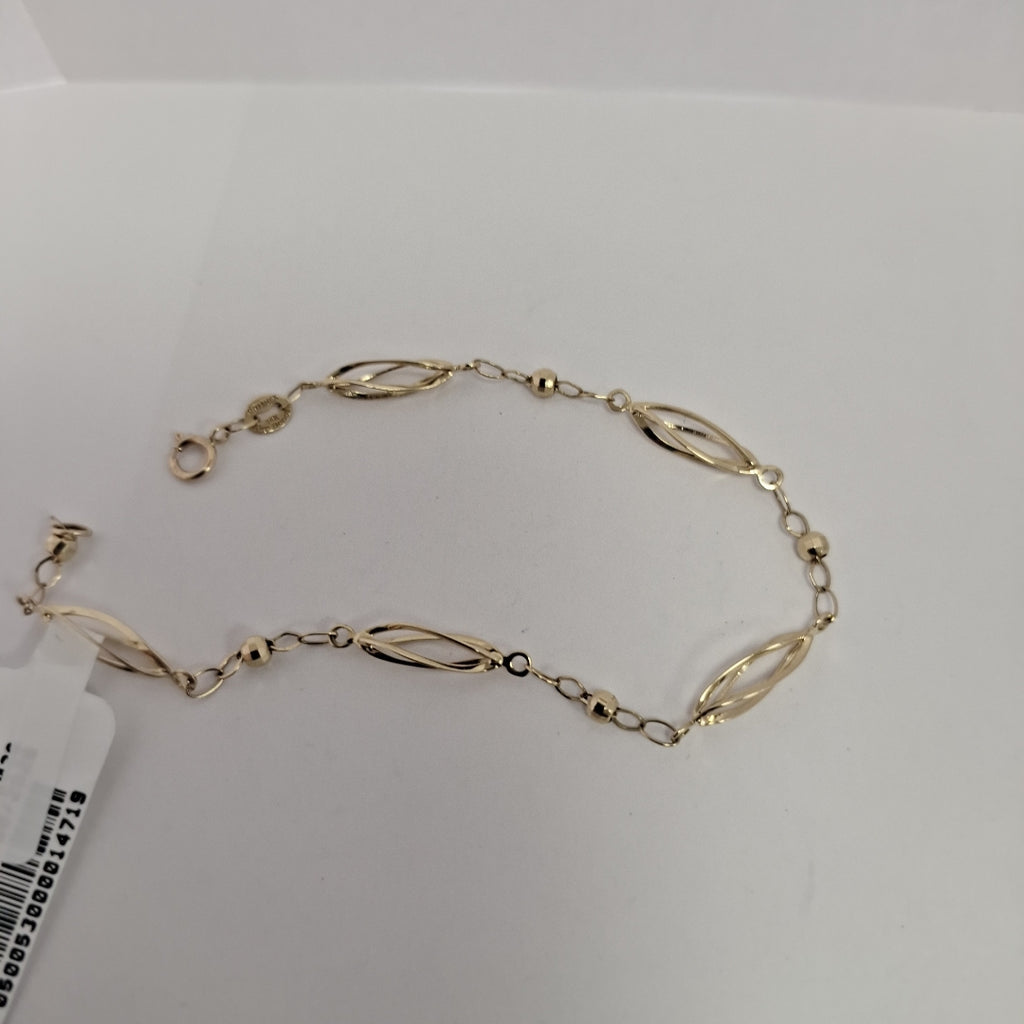PULSERA ESPECIAL 14K 18 CM 2 GR (NUEVO)