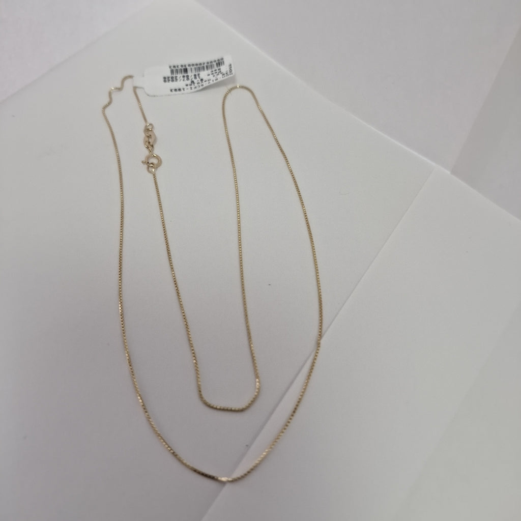 CADENA VENECIANO 14K 50 CM 1.6 GR (NUEVO)