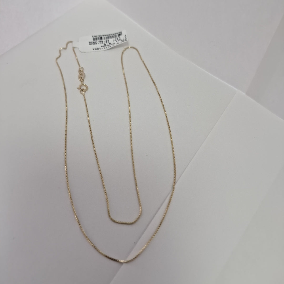 CADENA VENECIANO 14K 50 CM 1.6 GR (NUEVO)