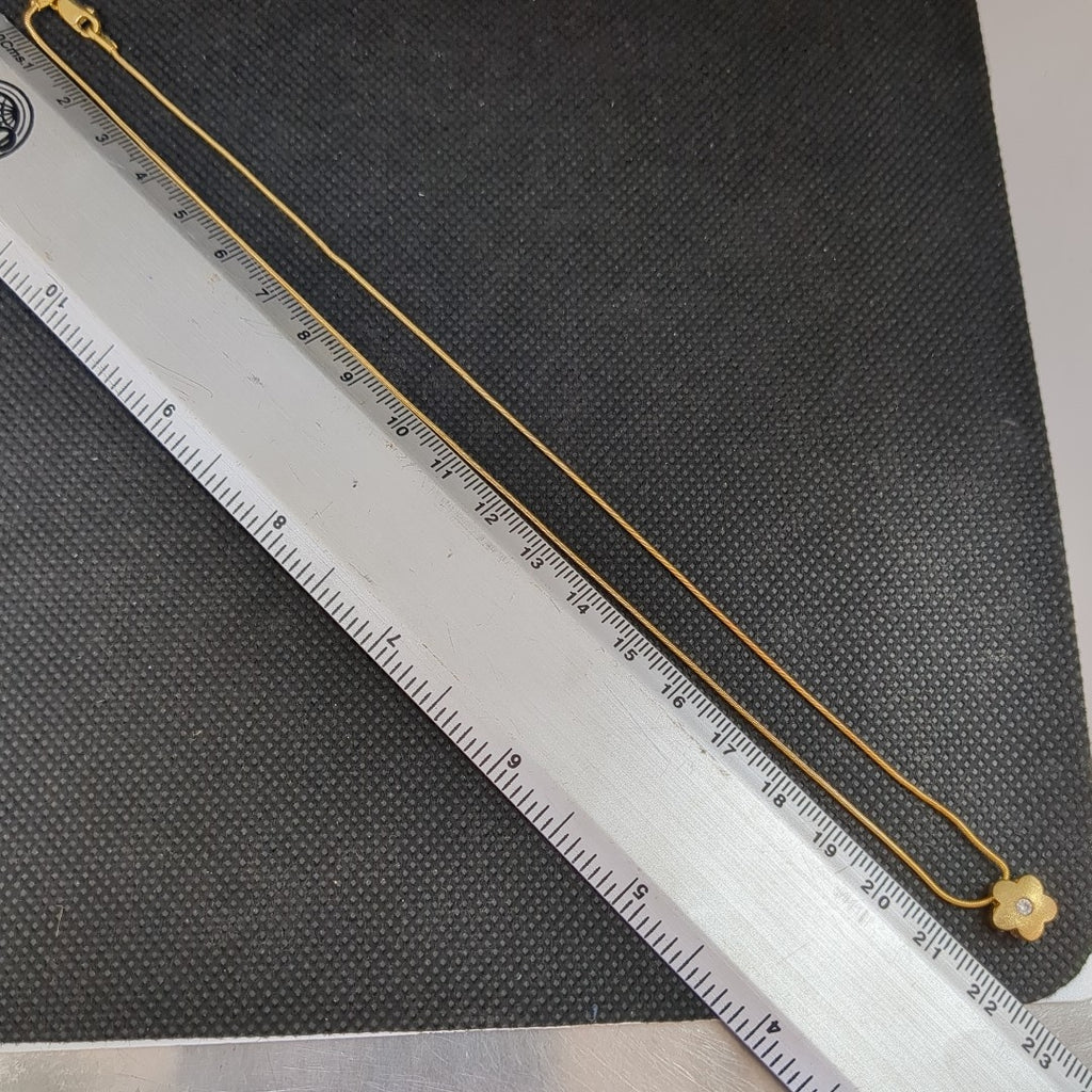 GARGANTILLA ORO 18 K 6,30 GRMS (SEMINUEVO)