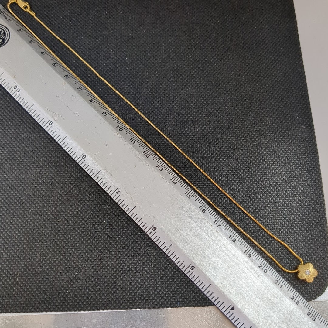 GARGANTILLA ORO 18 K 6,30 GRMS (SEMINUEVO)