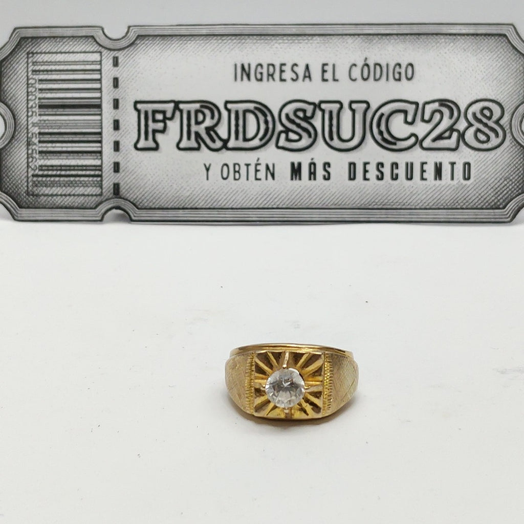 ANILLO ORO 10 K 4.8 GRMS (SEMINUEVO)