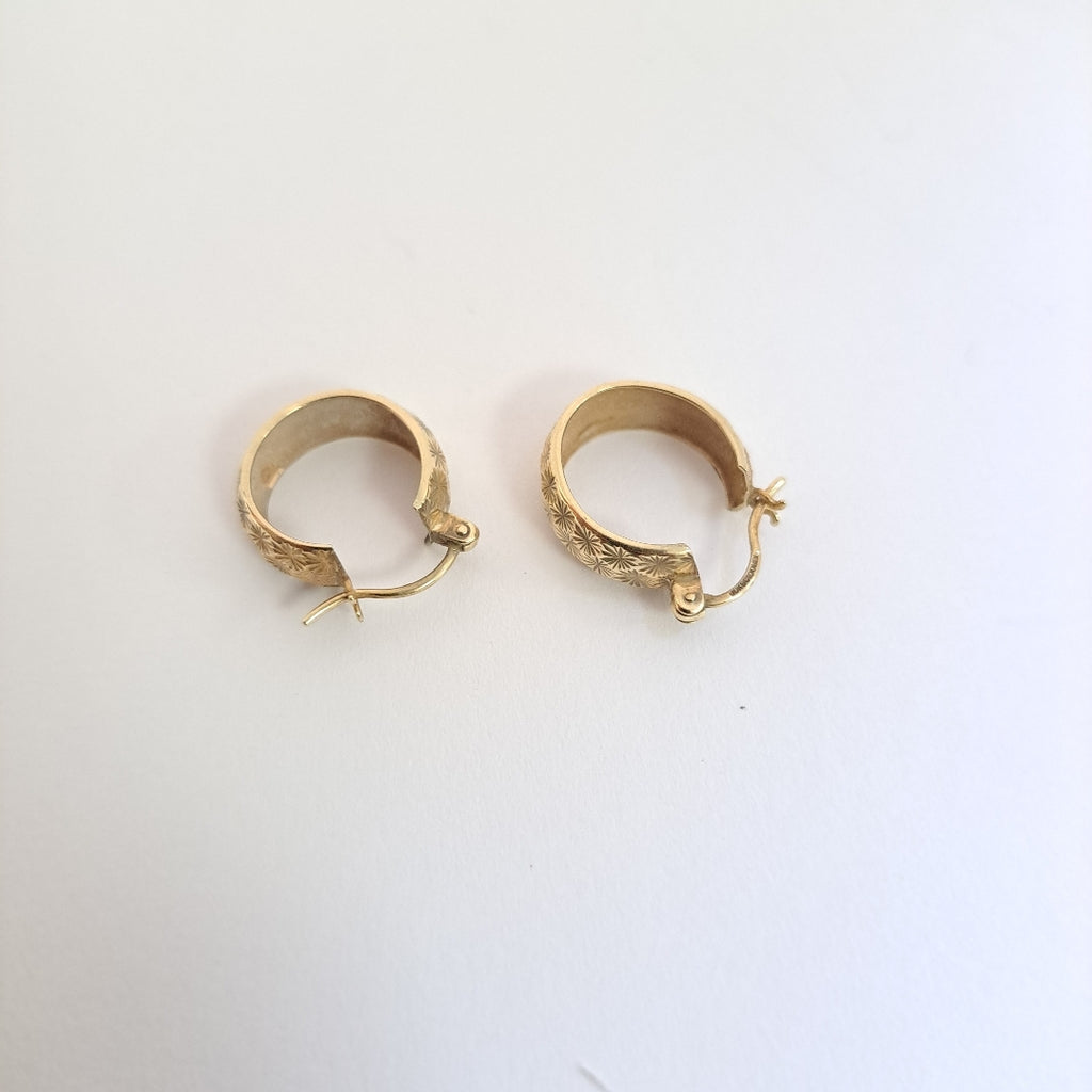 ARRACADAS PAR ORO 10 K 2,10 GRMS (SEMINUEVO)
